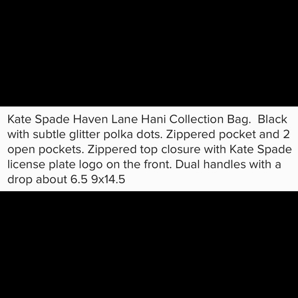 Kate Spade Polka-Dot Tote Bag - Picture 8 of 8